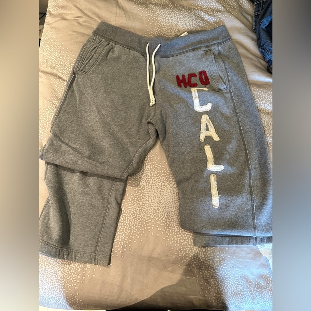 Mens hollister sweatpants
